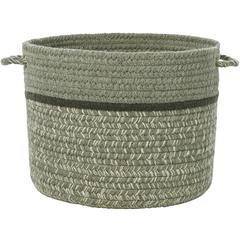 Casual Comfort Mistletoe Banded 10" x 8" Basket