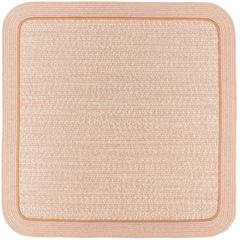 Casual Comfort Rosewood Banded 10' Square