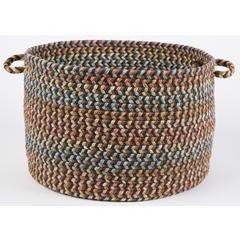 Cypress Brown Velvet 18" x 12" Basket