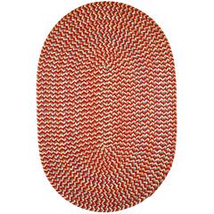 Cypress Brilliant Red 4X6 Oval