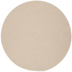 Happy Braids Solid Sand Beige 10' Round