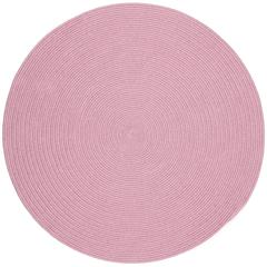 Happy Braids Solid Pink 10' Round