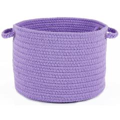 Happy Braids Solid Violet 14" x 10" Basket