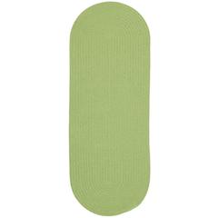 Happy Braids Solid Lime 2X6 Oval