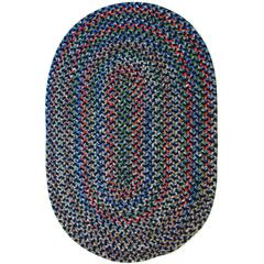 Katie Navy Multi 5X8 Oval