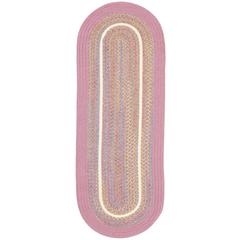 Kids' Isle Pink Banded 2X8 Oval
