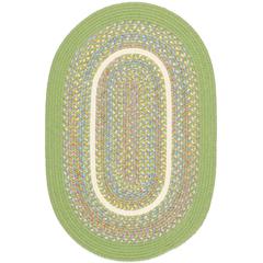 Kids' Isle Lime Banded 5X8 Oval
