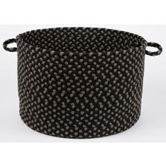 Manhattan Black Satin 18" x 12" Basket
