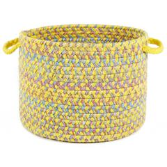 Playtime Yellow  Multi  18" x 12" Basket