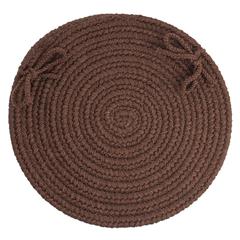 WearEver Brown Poly 15" Chair Pad