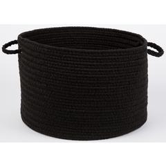 WearEver Black Poly 18" x 12" Basket