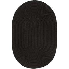 WearEver Black Poly 4X6 Oval