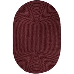 WearEver Burgundy Poly 2X4 Oval