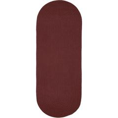 WearEver Burgundy Poly 2X6 Oval