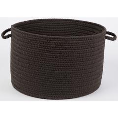 WearEver Brown Velvet Poly 18" x 12" Basket