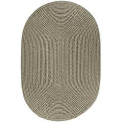 WearEver Moss Green Poly 8X11 Oval