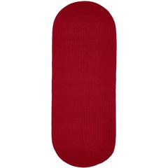 WearEver Brilliant Red Poly 2X8 Oval