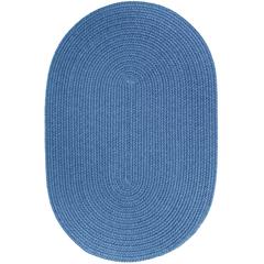 WearEver French Blue Poly 8X11 Oval