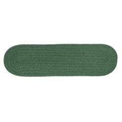 Solid Hunter Green Wool 8x28 Str Trd