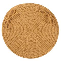 Solid Vintage Gold Wool C/P's Set-of-4