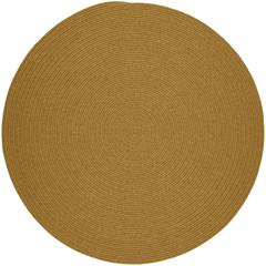 Solid Vintage Gold Wool 6' Round