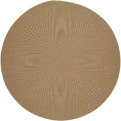 Solid Taupe Wool 8' Round