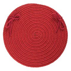 Solid Scarlet Wool C/P's Set-of-4