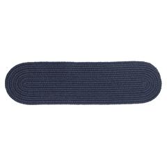 Solid Navy Wool 8x28 Str Trd