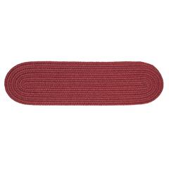 Solid Red Wine Wool 8x28 Str Trd