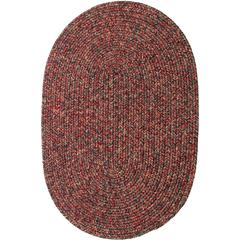 Sandi Sangria Tweed 3X5 Oval