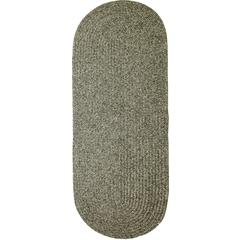 Sandi Graphite Tweed 2X6 Oval