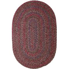 Sophia Burgundy red multicolored 10X13 Oval