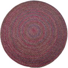 Sophia Burgundy red multicolored 6' Round