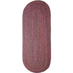 Sophia Burgundy red multicolored 2X6 Oval