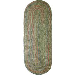 Sophia Moss green multicolored 2X8 Oval