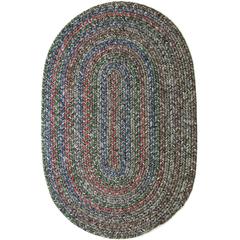 Sophia Graphite gray multicolored 10X13 Oval