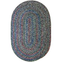 Sophia Denim blue multicolored 2X4 Oval