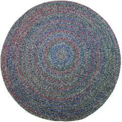 Sophia Denim blue multicolored 6' Round