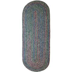 Sophia Denim blue multicolored 2X8 Oval
