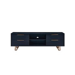 Malone Black console table