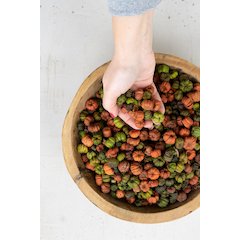 Bag Of Orange And Green Putka Pods - 12 Oz.