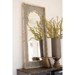 Painted Wooden Mirror