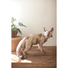 Faux Concrete Fox
