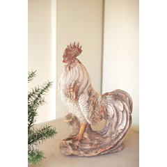Faux Concrete Rooster
