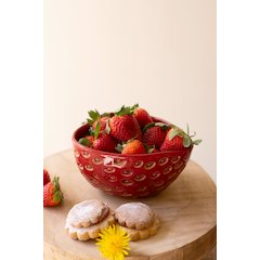 Ceramic Strawberry Bowl