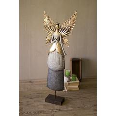 Painted Metal Angel