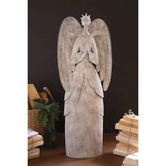 Rustic Metal Christmas Angel
