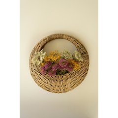 Woven Vine Wall Basket
