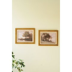 Set Of Two Framed Landscape Prints