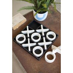 Wooden Tic-Tac-Toe Game